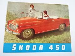 Škoda 450 - 1958 - prospekt - Motokov