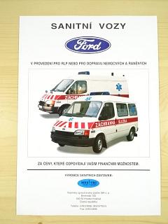 Ford Transit - sanitní vozy - prospekt - Medtec Hradec Králové - Vojenský opravárenský podnik 064
