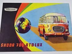 Škoda 706 RTO - LUX - Karosa - 1963 - prospekt