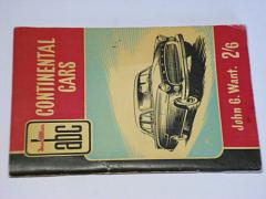 abc Continental Cars - 1956