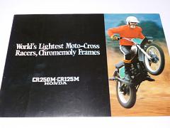 Honda CR 250 M - CR 125 M - Moto-Cross - prospekt