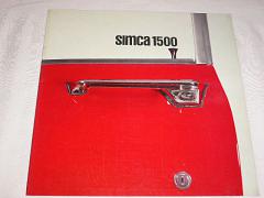 Simca 1500 - prospekt