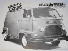 Renault Estafette 800 et 1000 kg - prospekt - 1969