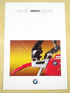 BMW Motorrad Enduros - prospekt - 1994
