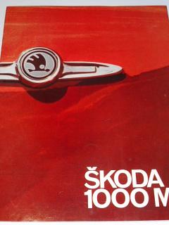 Škoda 1000 MB - Motokov - prospekt