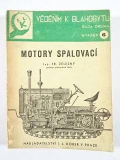 Motory spalovací - 1942 - Fr. Železný
