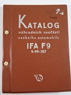 IFA  F 9 - katalog náhradních součástí - 1959 - Mototechna