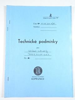 Tatra - technické podmínky pro valníkové automobily T 815-2 VV a VX 6x6.2