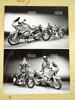 BMW - 70 Jahre BMW Boxermotorräd - R 32 - R 1100 RS - fotografie - 1923 - 1993