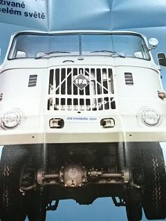 IFA W 50 - používané na celém světě - 1984 - prospekt