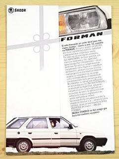 Škoda Forman - prospekt - Motokov