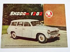 Škoda 1202 - 1963 - prospekt - Motokov