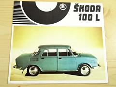 Škoda 100 L - Motokov - prospekt