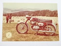 ČZ - nový motocykl ČZ 125 - ČZ 175 - fotografie s popisem