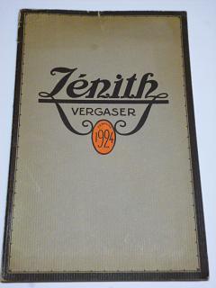 Zenith - Vergaser - 1924 - prospekt - katalog