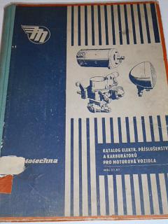 Katalog elektrického příslušenství a karburátorů + ceník - Mototechna - 1955