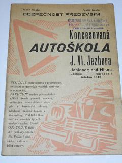 Automobil ve zkratce - koncesovaná autoškola J. Vl. Jezbera, Jablonec nad Nisou