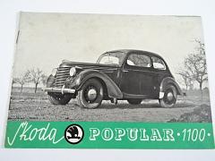 Škoda Popular 1100 - prospekt - ASAP Mladá Boleslav