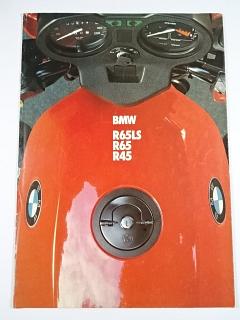 BMW R 65 LS, R 65, R 45 - 1983 - prospekt