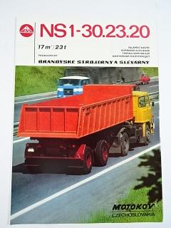 BSS - NS1-30.23.20 - sklápěcí návěs - Liaz - prospekt - Motokov