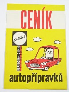 Spolana Neratovice - ceník autopřípravků