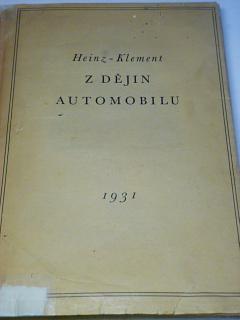 Z dějin automobilu - Heinz - Klement - 1931