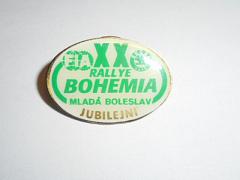 Rallye Bohemia Mladá Boleslav - jubilejní XX. ročník - Škoda - odznak - 1993