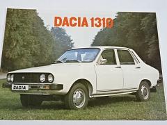 Dacia 1310  - Mototechna - 1984 - prospekt