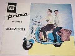 NSU Prima scooter Accessories - prospekt