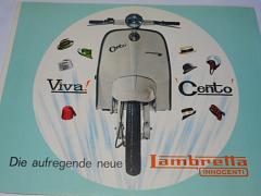 Lambretta Innocenti - Cento - prospekt - 1964