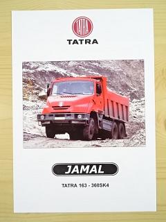 Tatra 163 - 360SK4 33 255 6x6.2/372 - Jamal - three-axle dump truck - prospekt