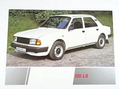 Škoda 120 LS - prospekt - Motokov