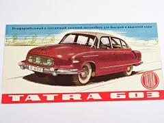 Tatra 603 - prospekt - 1959