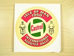Castrol - Isle of Man - 1960 - International Scooter Rally - obtisk