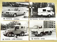 Toyota - Carina, Hi-ace Hilton, Land Cruiser, Dyna