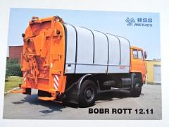 BSS Metaco - Bobr Rott 12.11 - komunální automobil - Liaz - prospekt