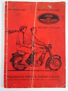 JAWA-ČZ 175/356 - 1958 - konvolut technické dokumentace
