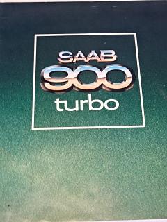 SAAB 900 turbo - 1978 - prospekt