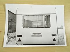 Turiec - obytný automobilový príves laminátový - Turčan Martin - 1979 - technický popis + 2 výkresy + fotografie