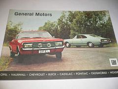 General Motors - Opel - Vauxhall - prospekt