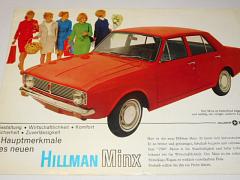 Hillman Minx - prospekt