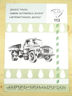 Bucegi SR-113 Truck - prospekt - Auto-Tractor Bucuresti Romania