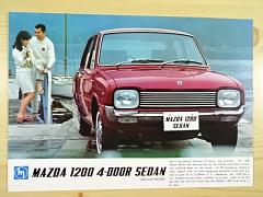 Mazda 1200 4-door sedan - prospekt