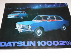 Datsun 1000/2 door sedan - prospekt