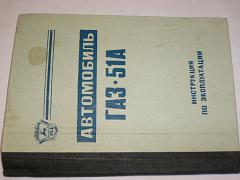 GAZ - 51 A - návod k obsluze - 1969 - rusky