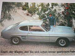 Ford Capri -1969 -  prospekt