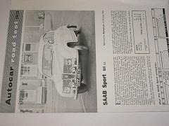 SAAB Sport 841 c.c. - Autocar road test - 1965