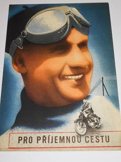 JAWA 250 pérák - Zbrojovka Brno - 1948 - prospekt - Pro příjemnou cestu