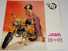 JAWA 250/623,  350/633  - Bizon - prospekt - Mototechna