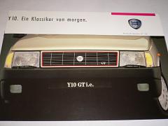 Lancia Y 10. Ein Klassiker von morgen - 1989 - prospekt